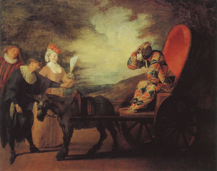 Kaiser Harlekin im Mond