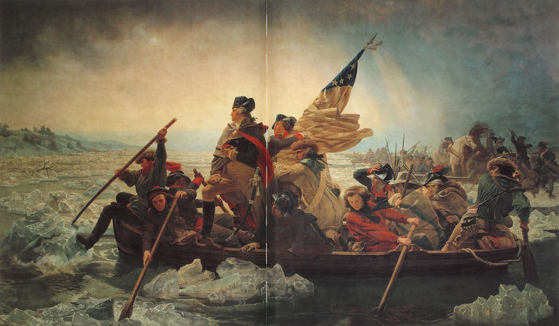 Washington überquert den Delaware