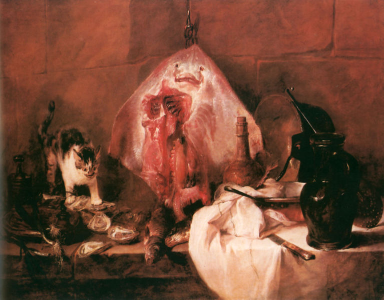 Der Rochen/ Kücheninterieur