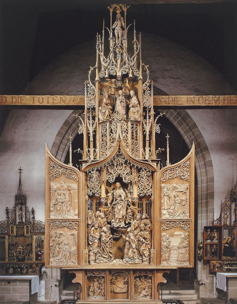 Creglingen, Herrgottskirche, Fronleichnams-Altar