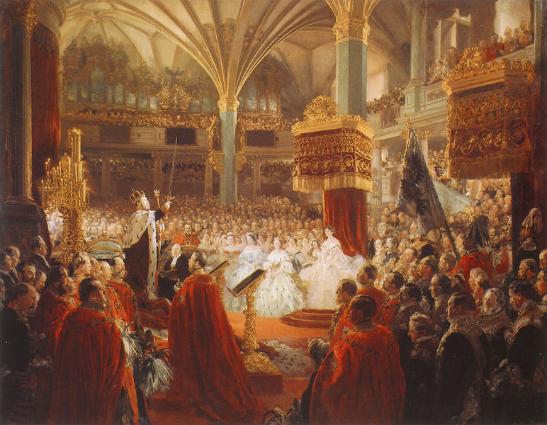 Krönung König Wilhelms I. zu Königsberg 1861
