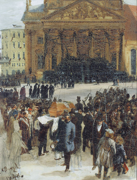 Aufbahrung der Märzgefallenen