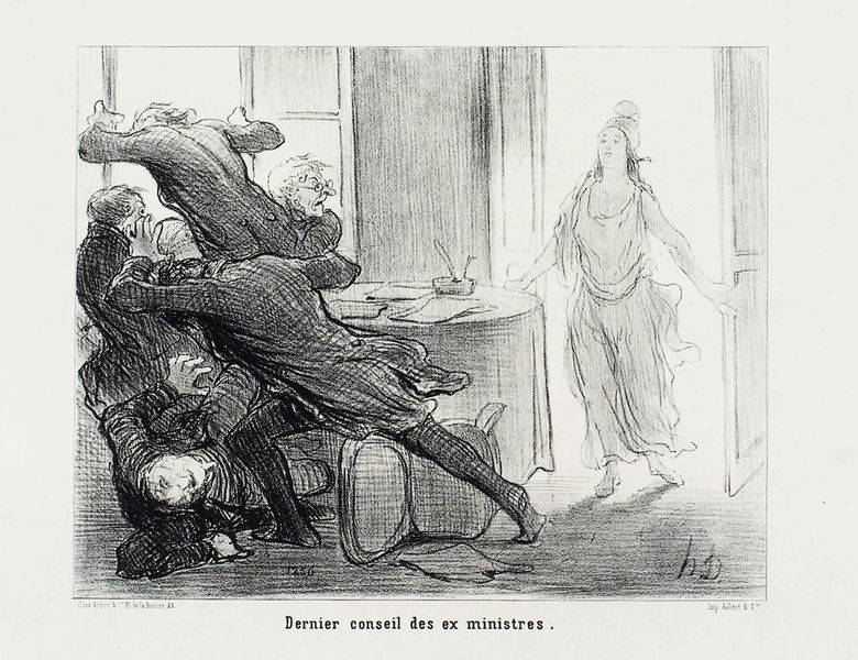 Dernier Conseil des ex-ministres