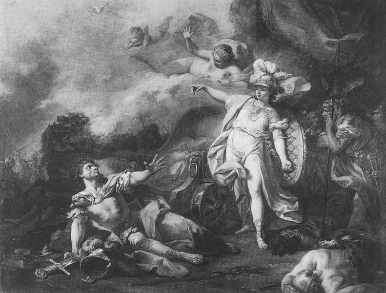 Der Kampf der Minerva gegen Mars