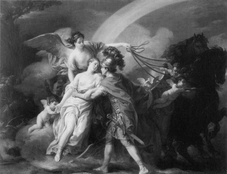 Venus von Diomedes verwundet.