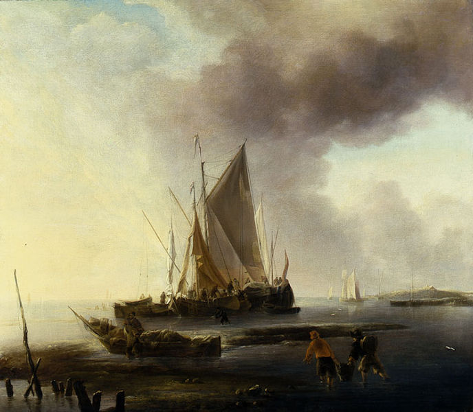 Fischerboot am Strand