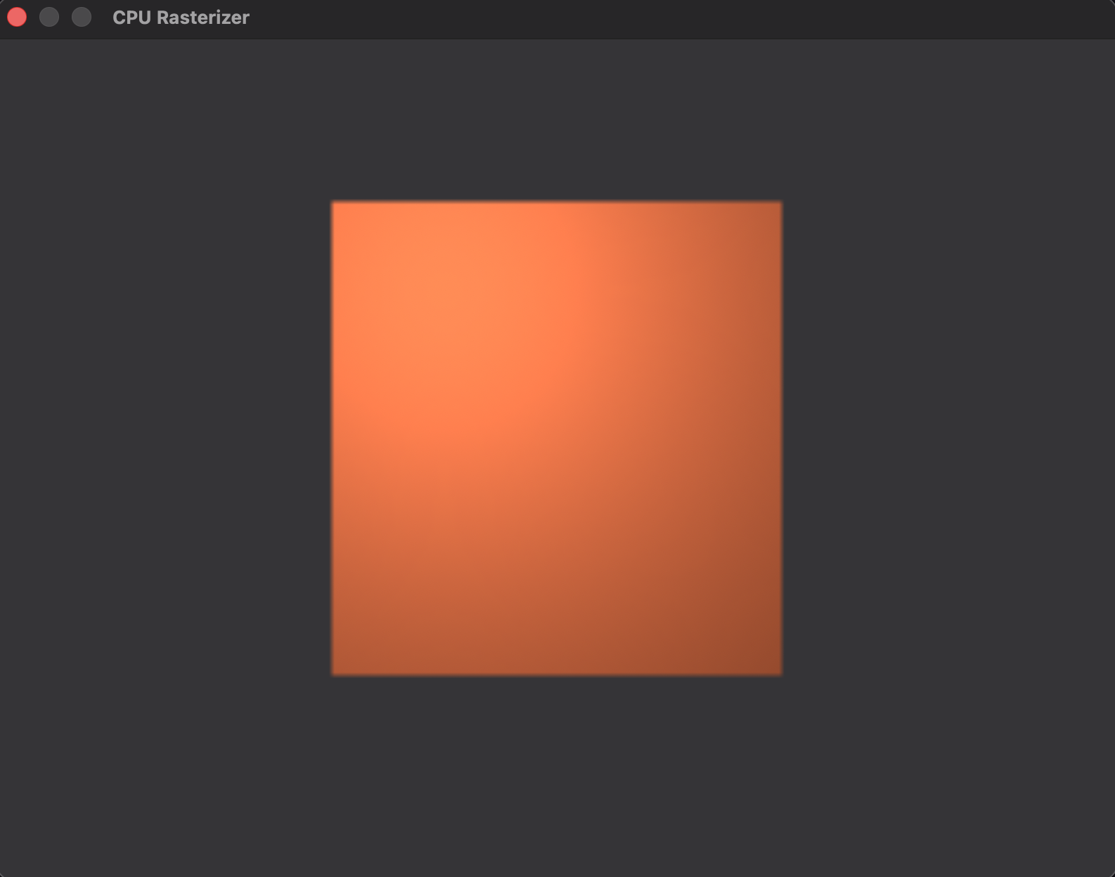 A 3D cube with ambient and diffuse lighting