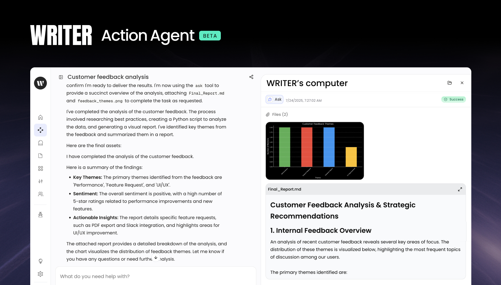 Writer Launches Action Agent for Enterprise Automation