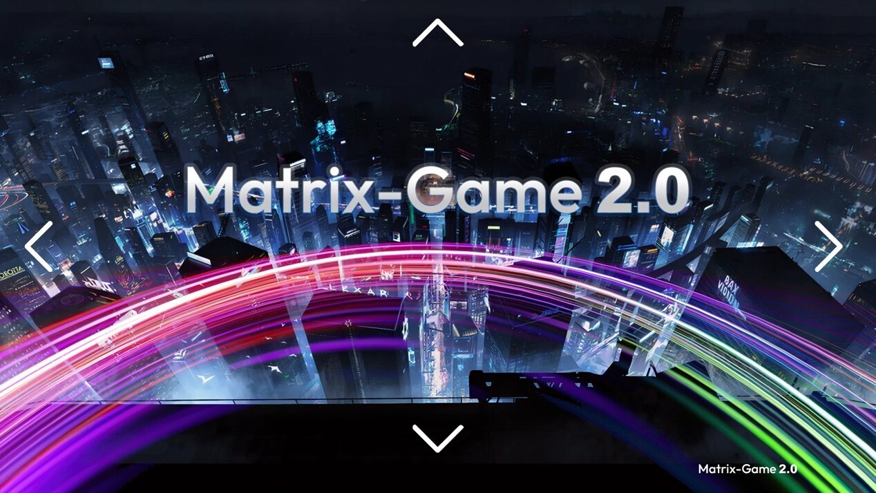 Skywork AI Unveils Open-Source Matrix-Game 2.0 for Real-Time Interactive Generation