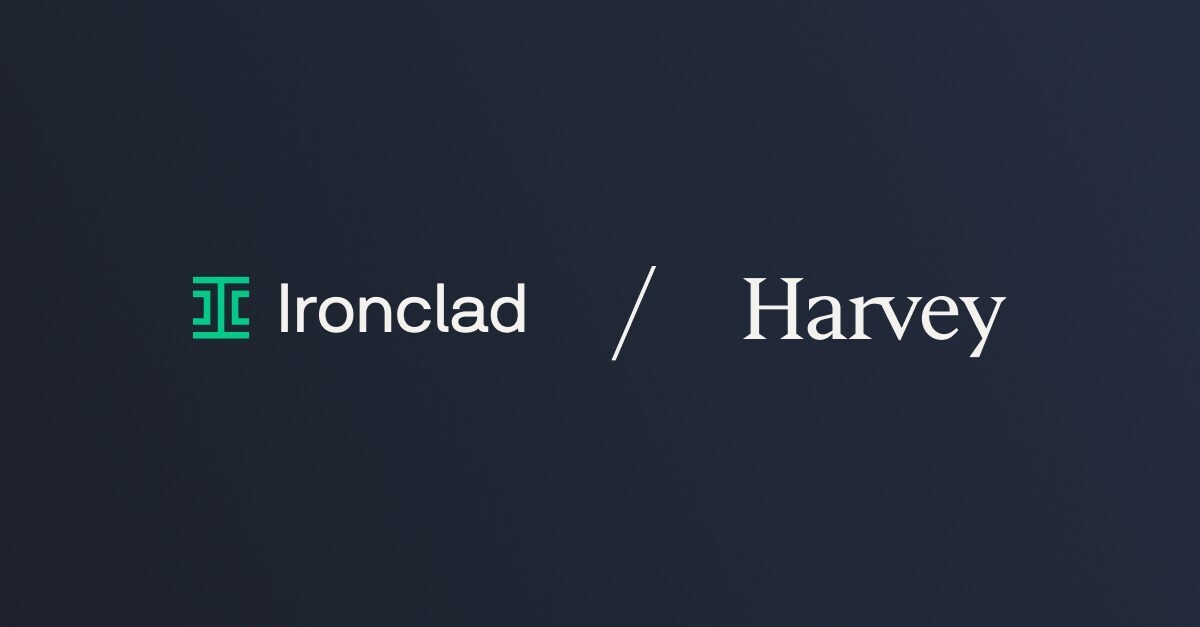 Ironclad and Harvey Partner to Enhance Legal AI Workflows
