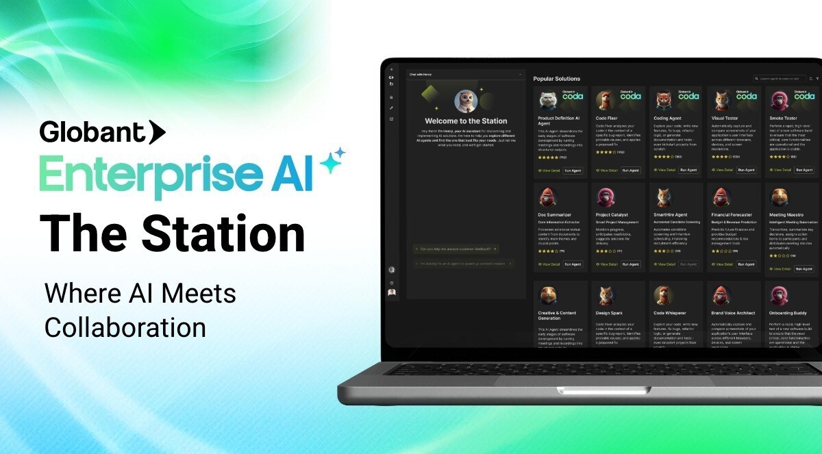 Globant Launches Enterprise AI 2.0 with AI Agent Marketplace