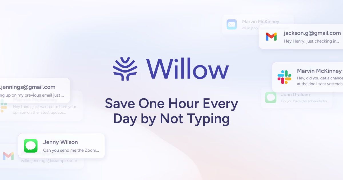 Willow Launches AI Voice Keyboard on iOS