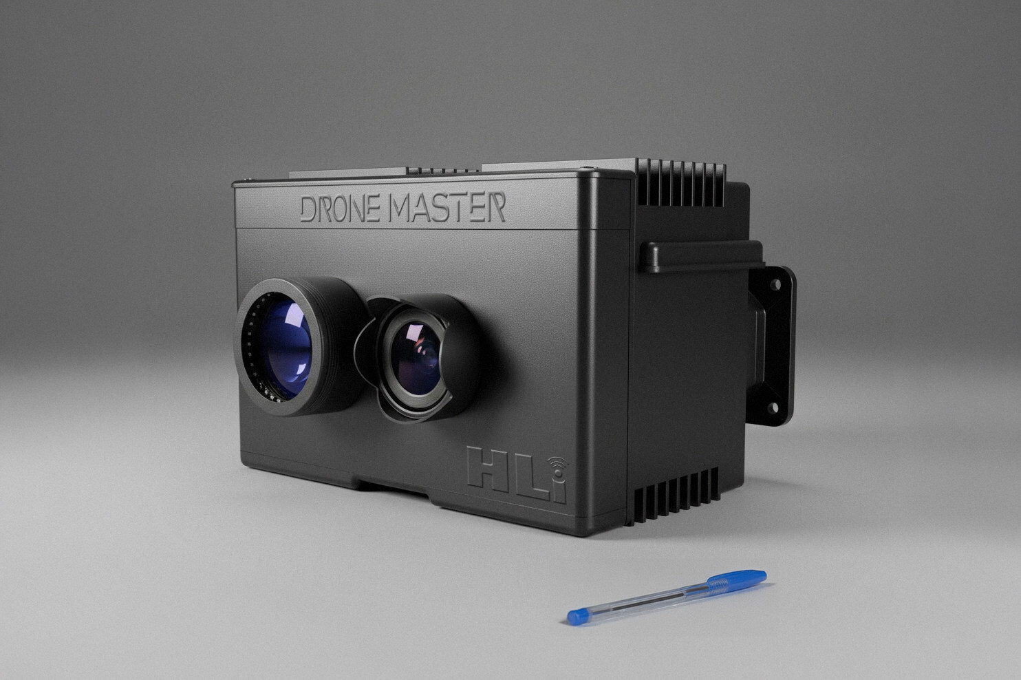 David Hall Unveils Cam-Lidar Drone Defense System