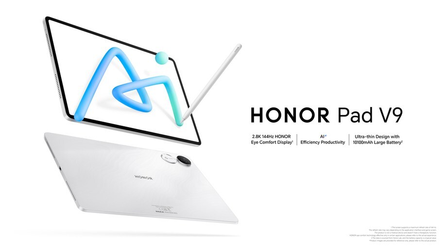 HONOR Unveils Ultra-Thin Pad V9 at MWC 2025