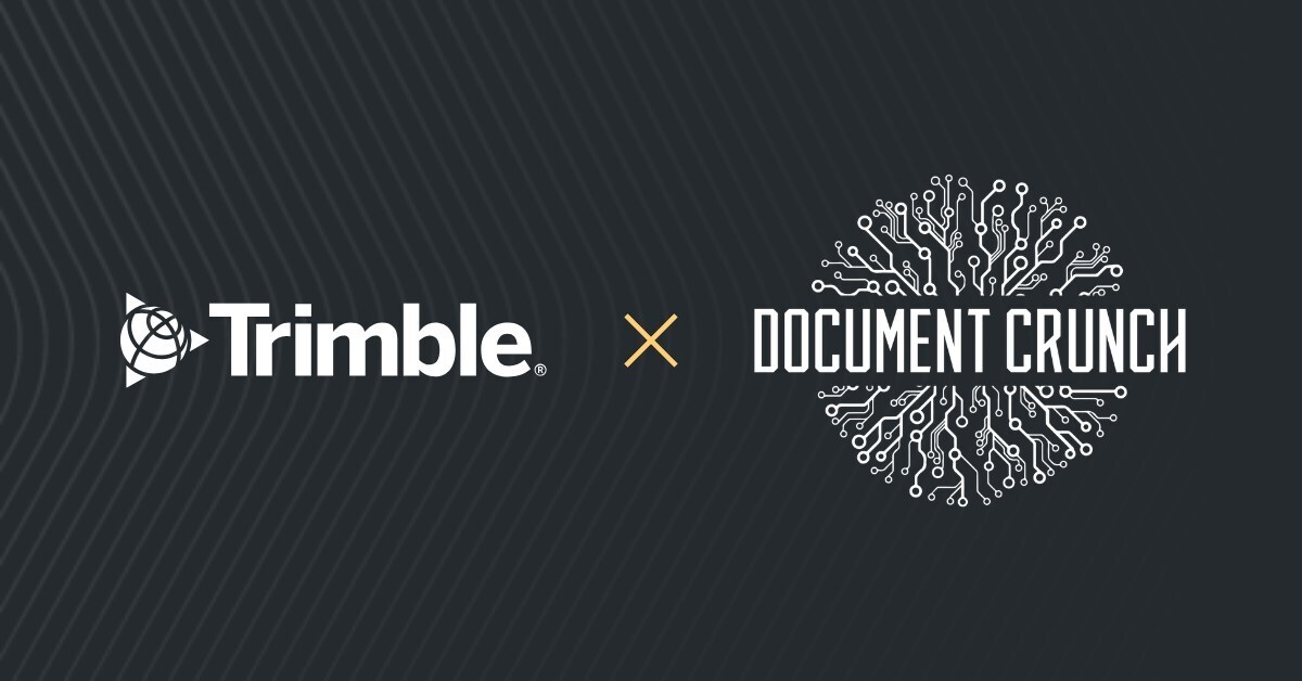 Trimble to Acquire Document Crunch for AI-Powered Risk Management in Construction