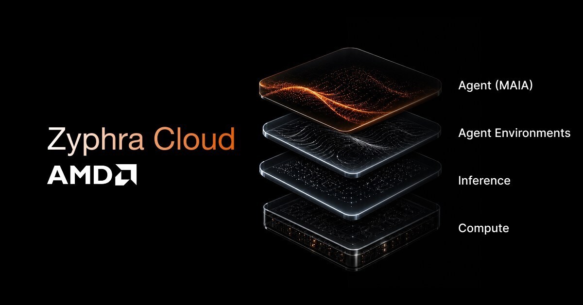 Zyphra Launches Cloud AI Platform on AMD Instinct MI355X GPUs