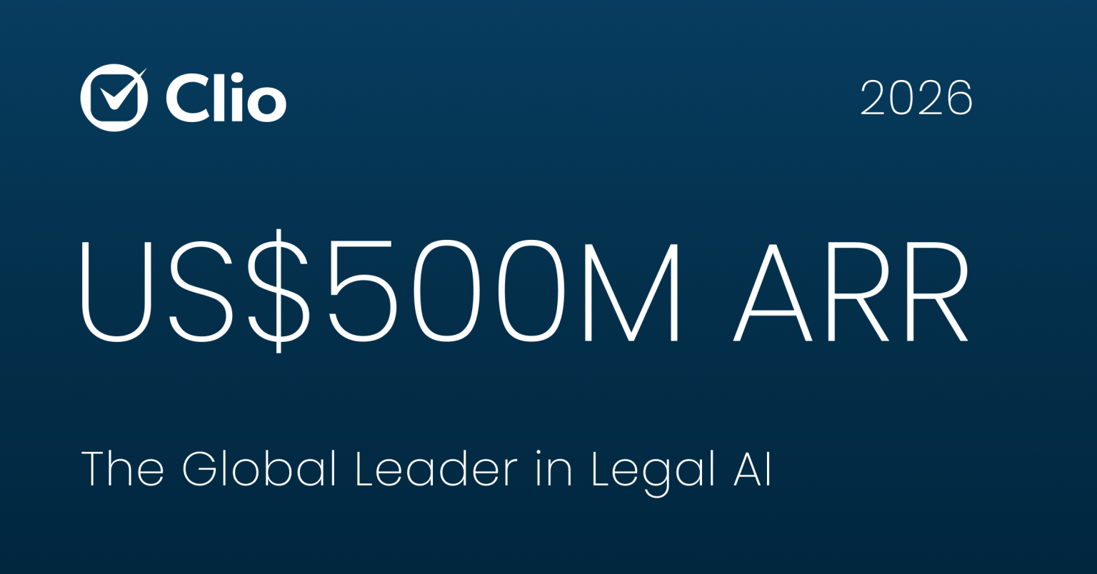 Clio Reaches $500 Million in Annual Recurring Revenue