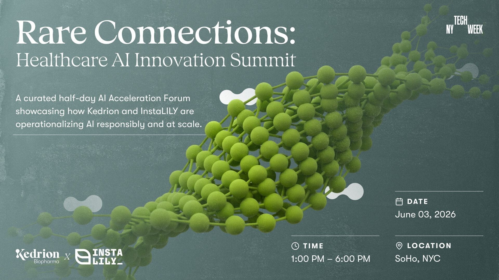 Kedrion Biopharma and InstaLILY to Host Healthcare AI Innovation Summit at NY Tech Week