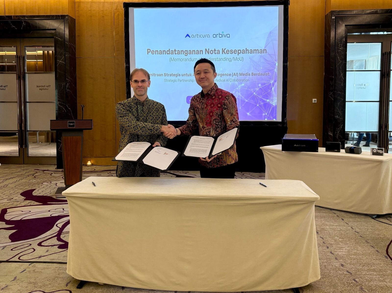 Orbiva and Articura Sign MOU for Healthcare AI in Indonesia
