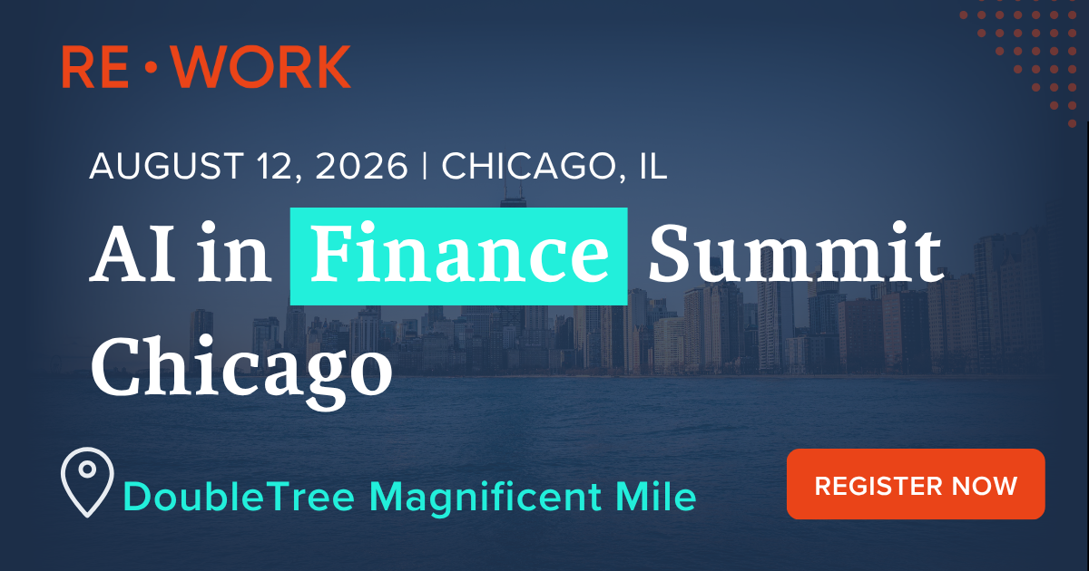 AI in Finance Summit Chicago Set for August 12