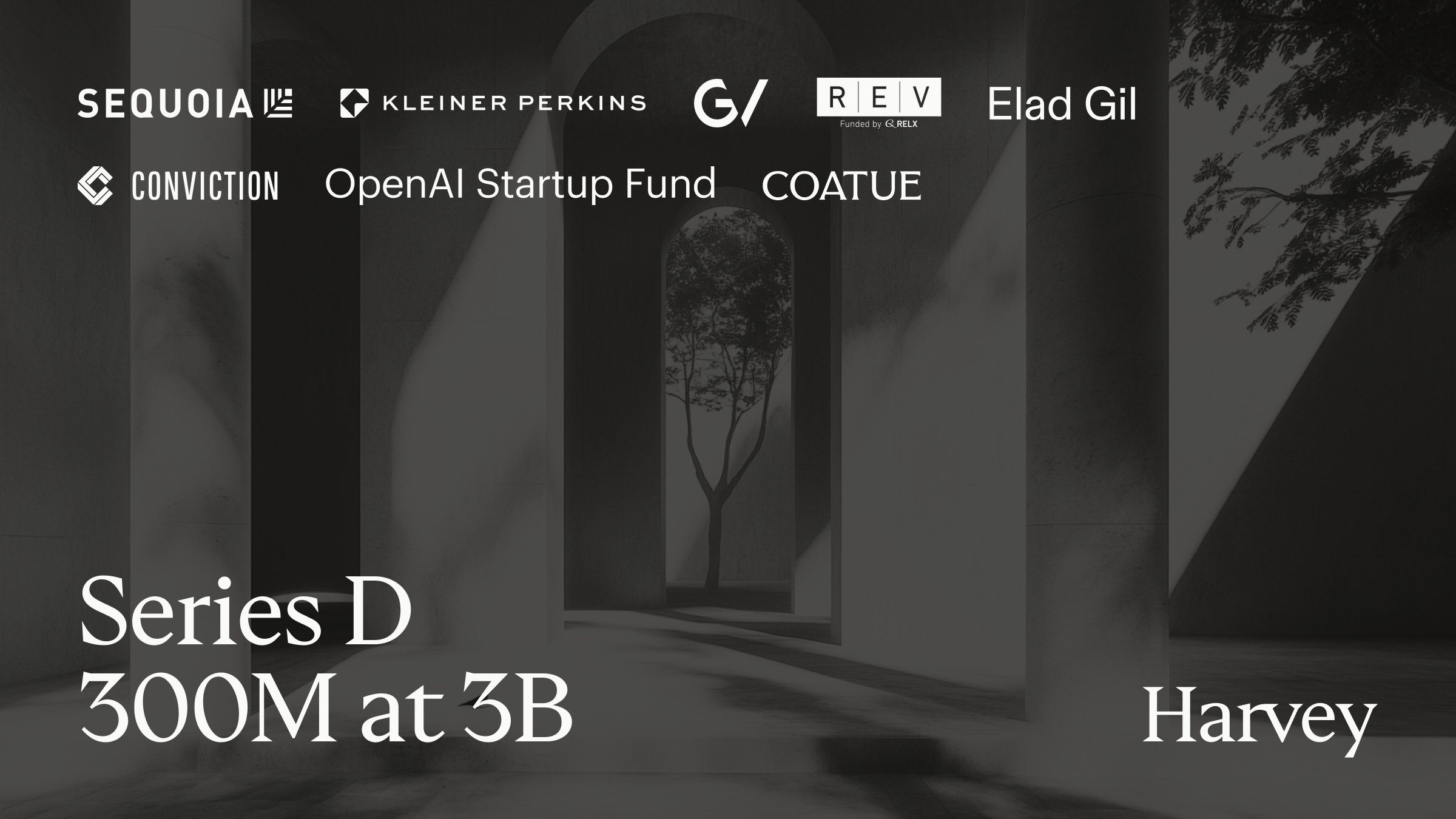 Harvey Secures $300M in Series D Funding Led by Sequoia