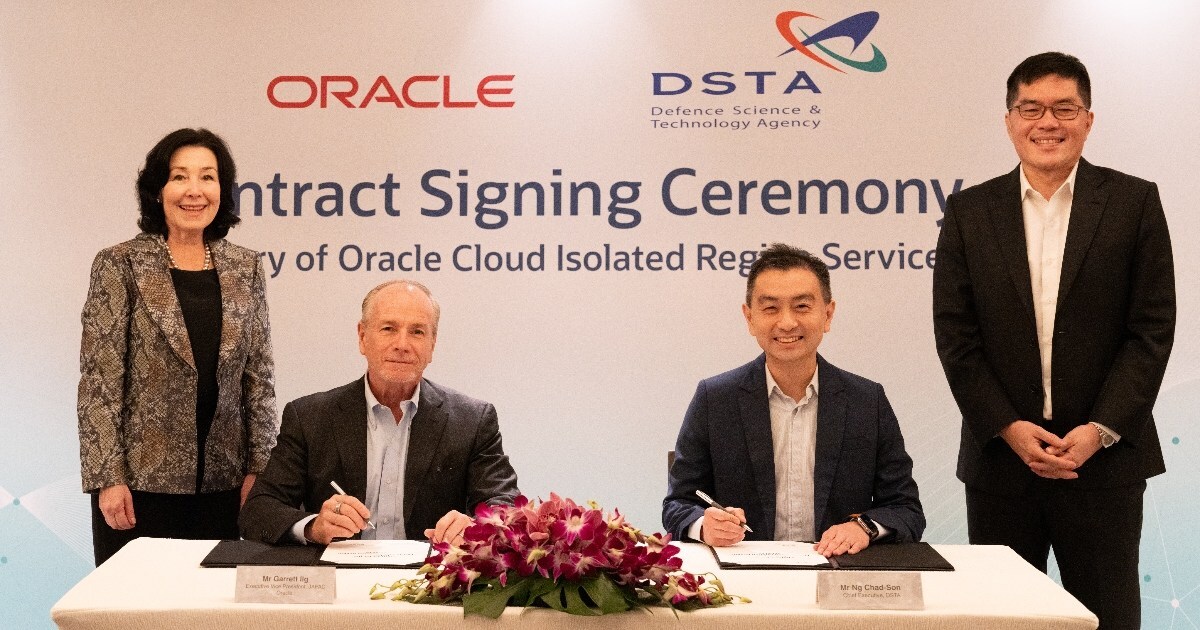 DSTA Chooses Oracle Cloud for Singapore's Defence Needs