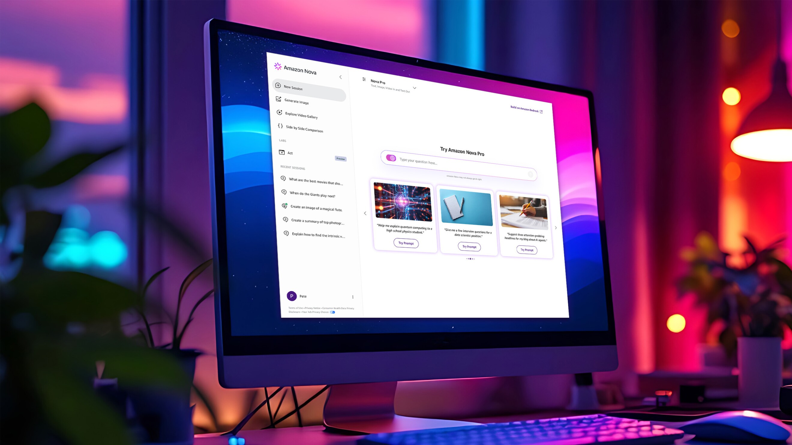 Amazon Introduces Nova Act AI Agent for Web Browsing