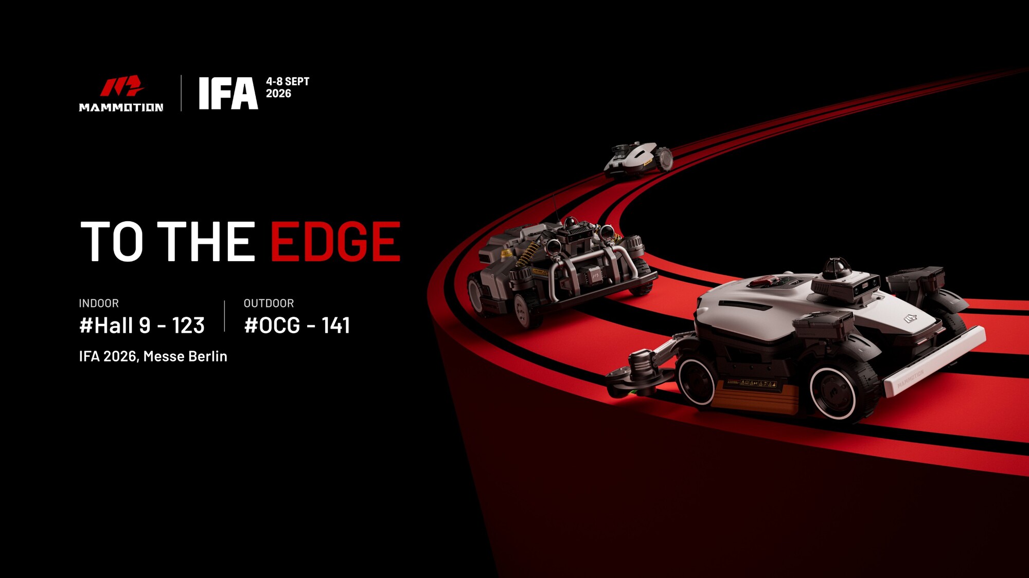 MAMMOTION Unveils LUBA 4 AWD and Maston Mowers at IFA 2026