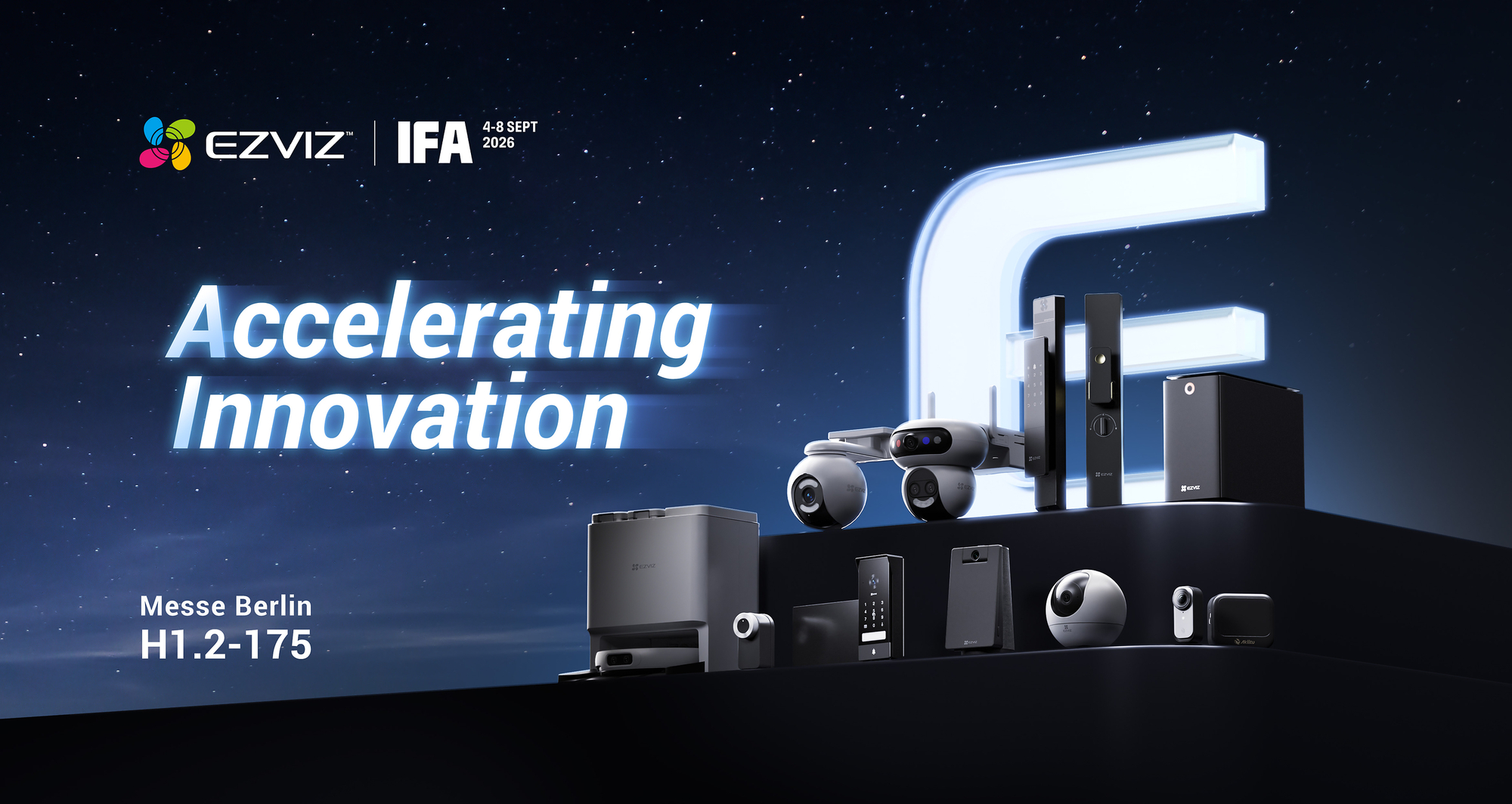 EZVIZ Shows Local AI Smart Home Devices at IFA 2026