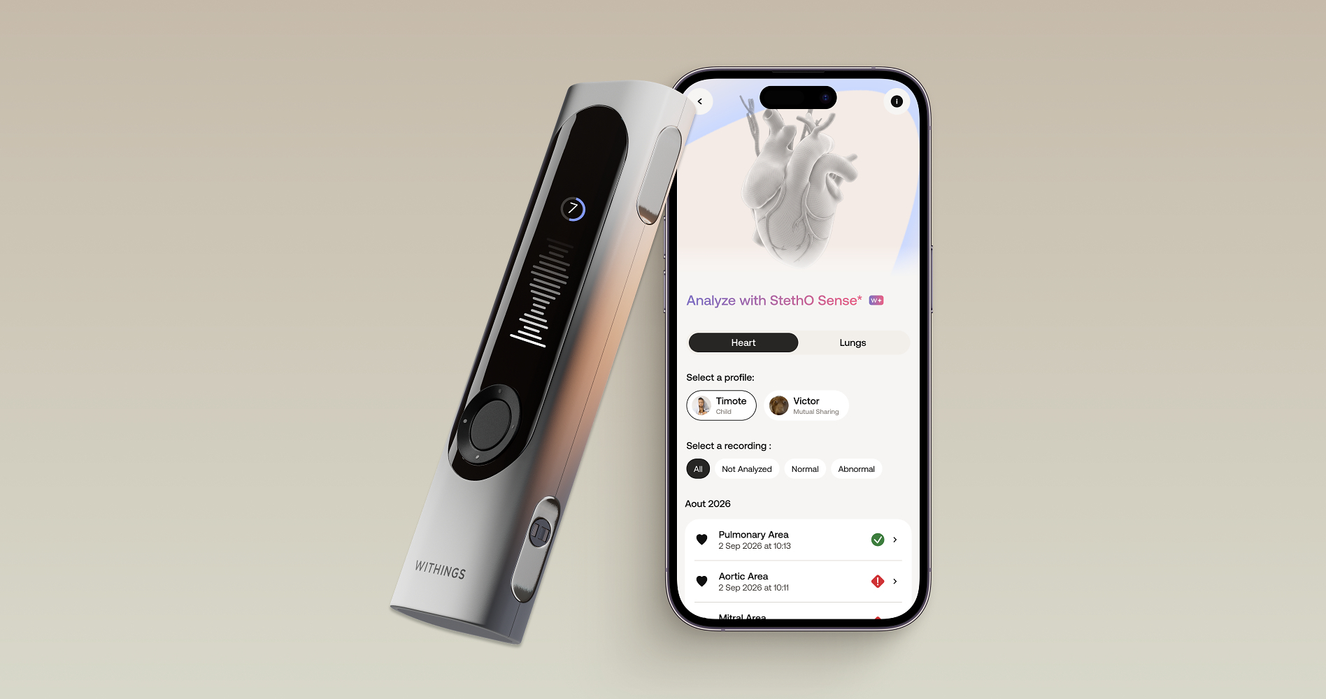 Withings Adds AI Heart and Lung Sound Analysis to BeamO