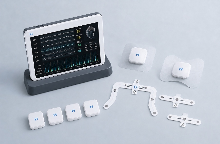 HoneyNaps Develops Wireless Sleep Monitoring System With Four Skin Patches