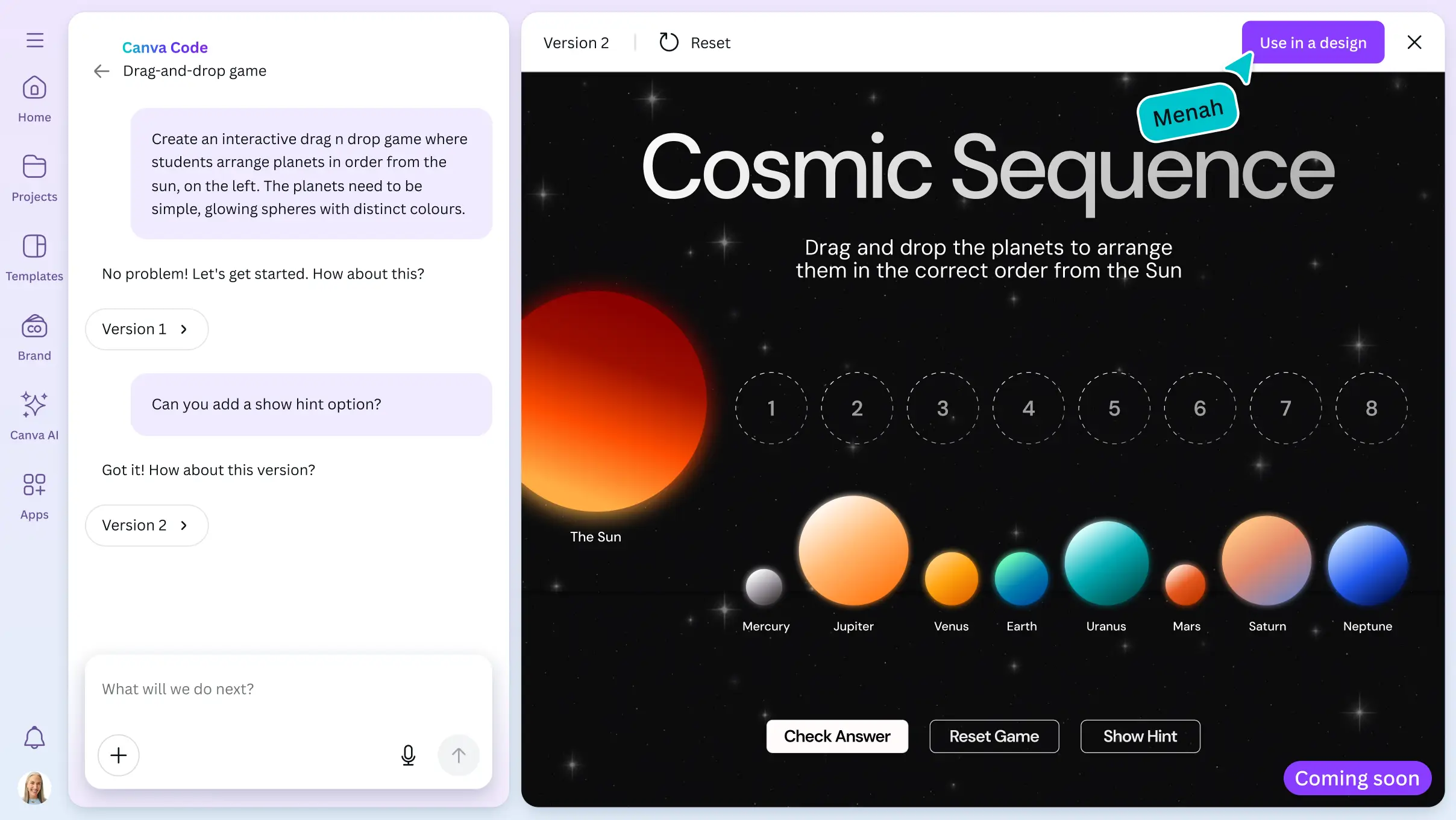 Canva Introduces AI Features Including Code Generator and Sheets