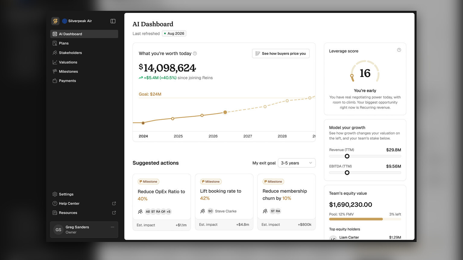 Reins Launches AI Business Valuation Tool for Contractors