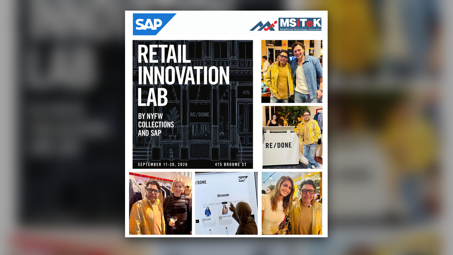 MSITEK Shows Smart Retail AI App at New York Fashion Week