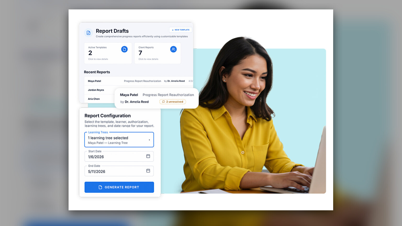 CentralReach Releases ReportDraftAI for ABA Reporting