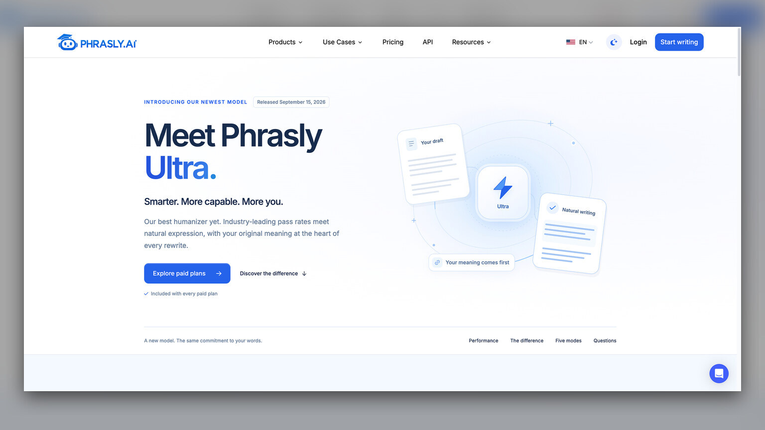 Phrasly Releases Ultra AI Text Humanizer