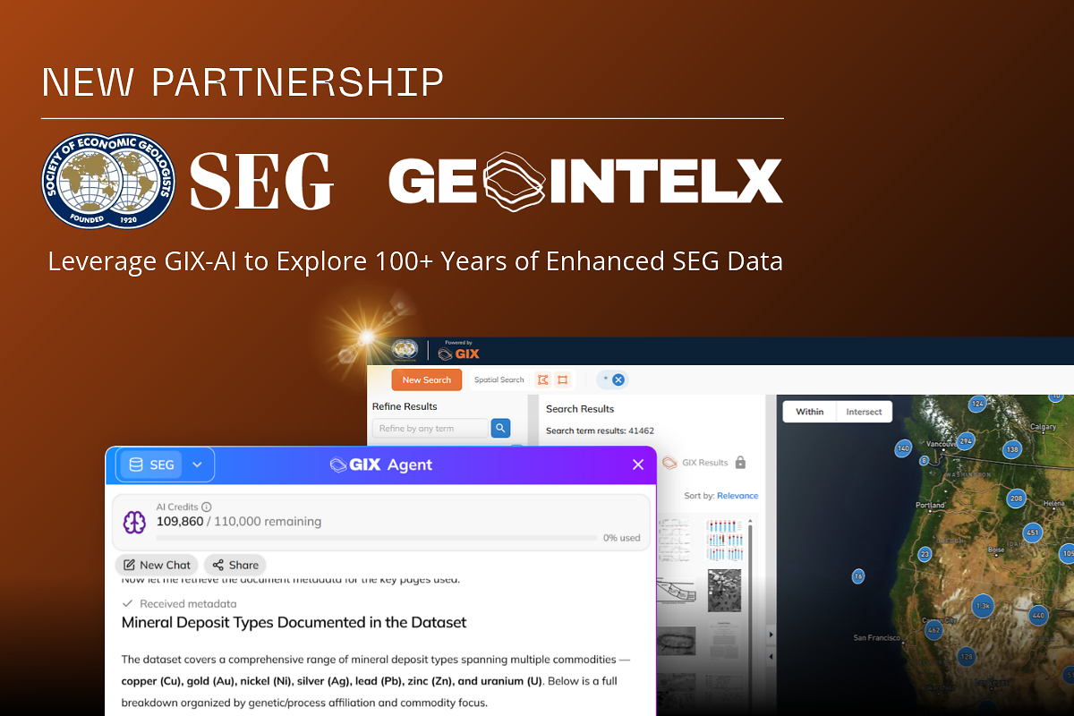 GeoIntelX Adds 100 Years of SEG Research to GIX