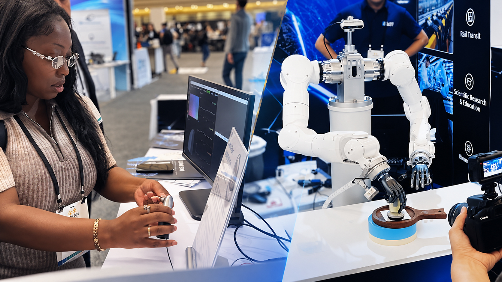 LumiBot Presents Dexterous Robot Hardware and Model at IROS 2026