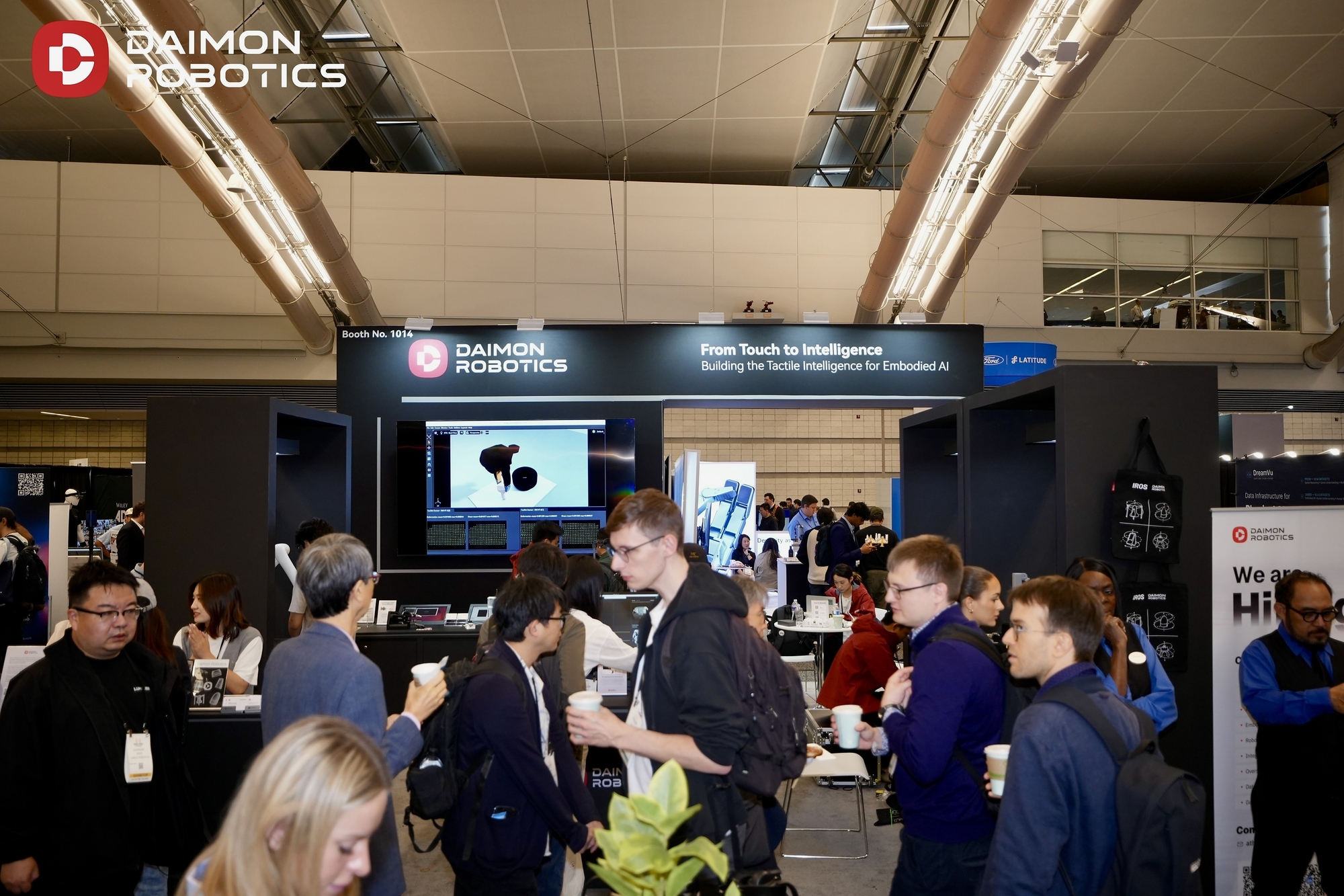 Daimon Robotics Demonstrates Tactile AI Stack at IROS 2026