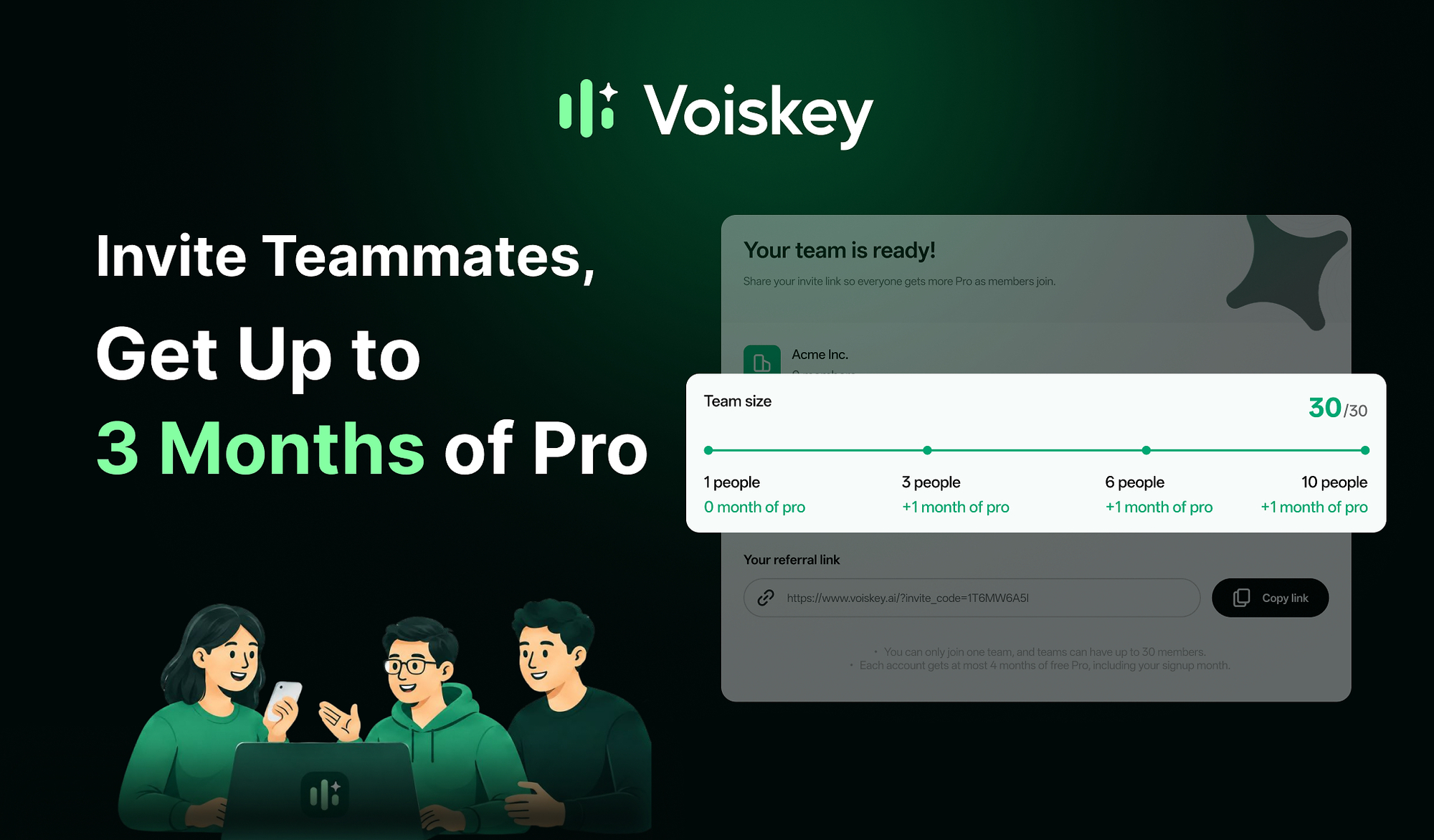 Voiskey Adds Team Management to Desktop Voice Typing App