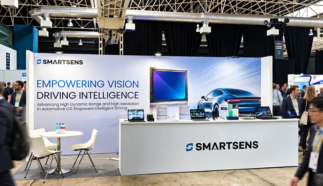 SmartSens Shows Automotive Vision Sensors at AutoSens Europe