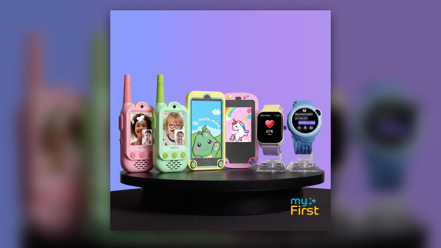myFirst introduces voice to image devices for children