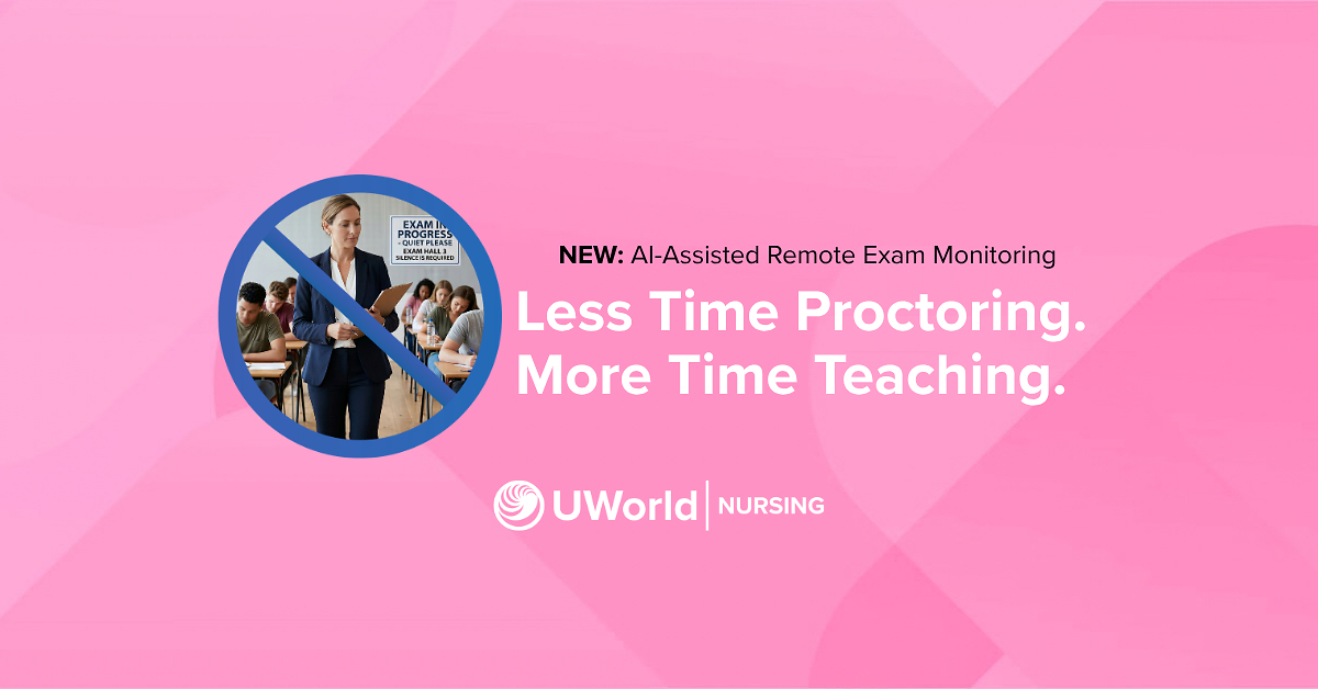 UWorld adds AI assisted proctoring to nursing learning platform