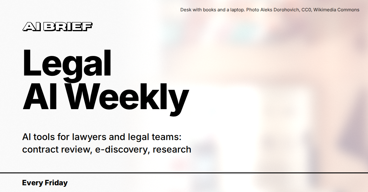 Legal AI Weekly
