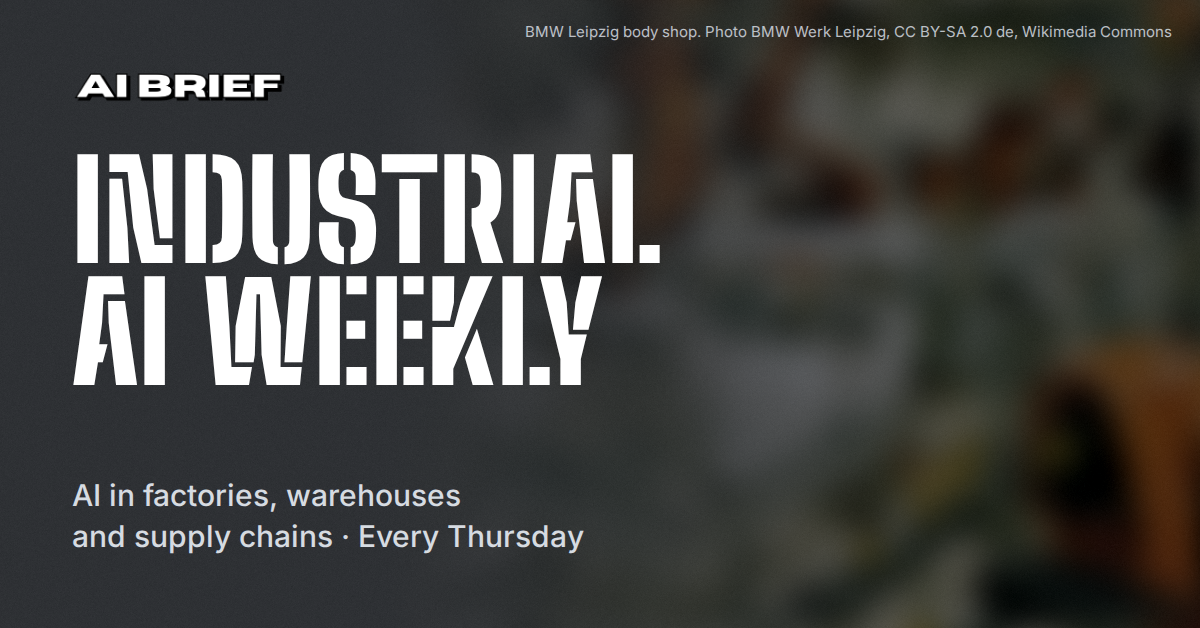Industrial AI Weekly