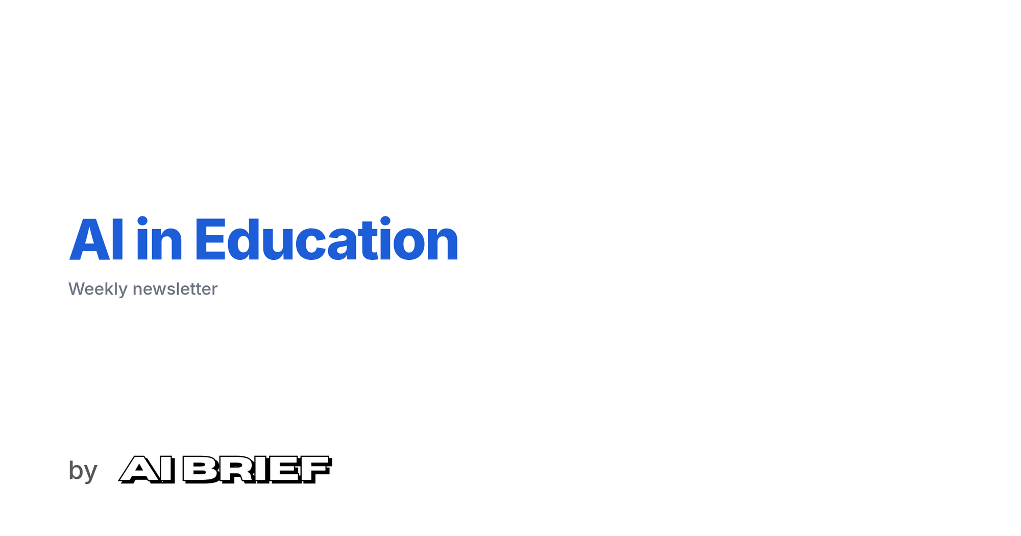 AI in Education