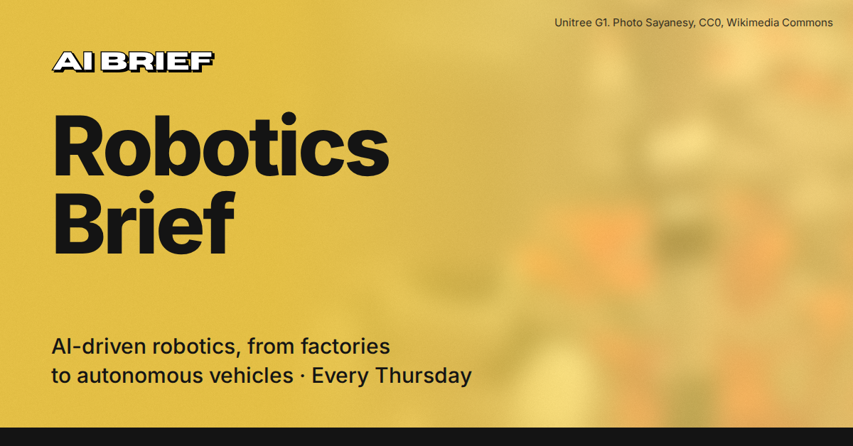 Robotics Brief