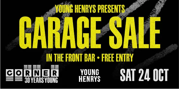Front Bar Sessions with Garage Sale (Corner 30th Birthday)