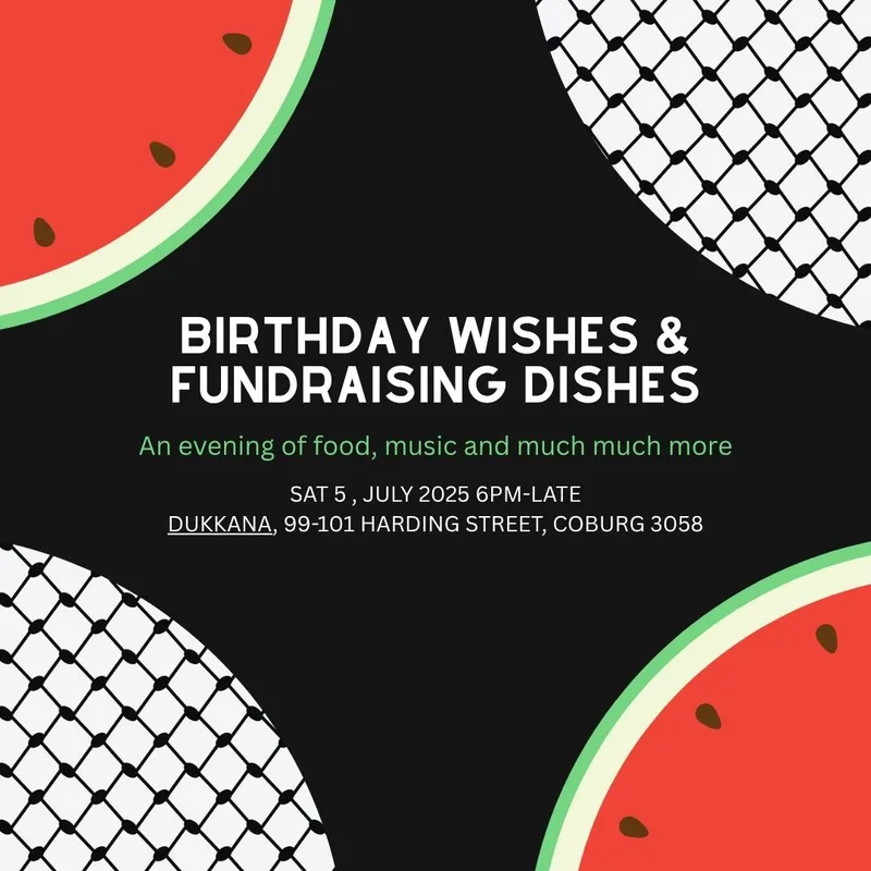 Birthday wishes & fundraising dishes