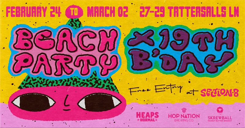 Section 8 Beach Party